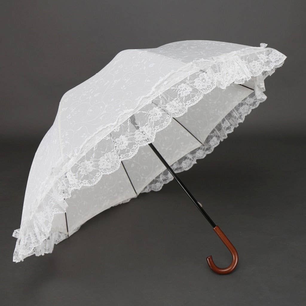 TW11 Small umbrella with lace details