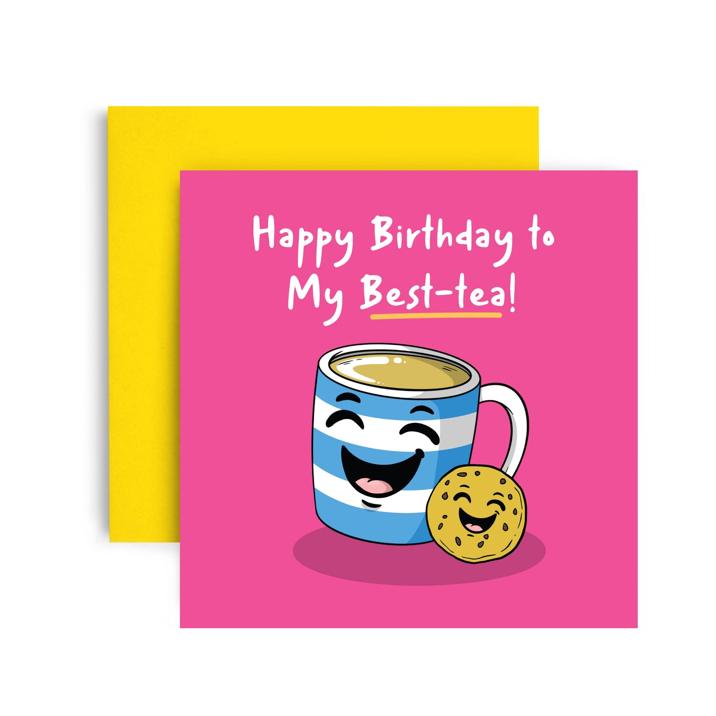 Best-Tea Happy Birthday Card