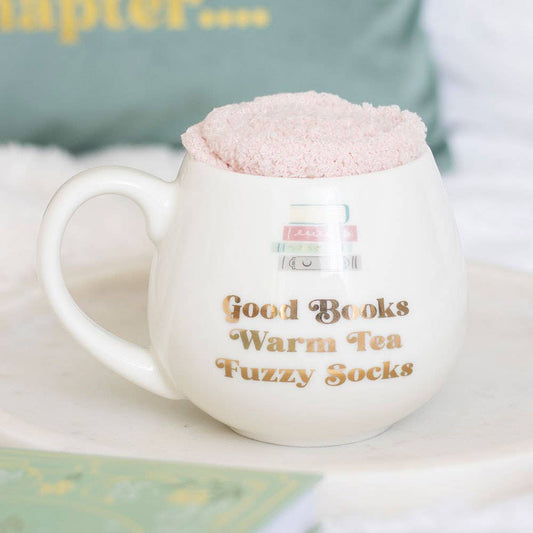 Good Books Mug and Socks Set