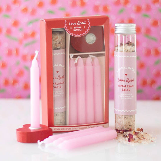 Valentine's Day Love Spell Ritual Bath Salt Kit