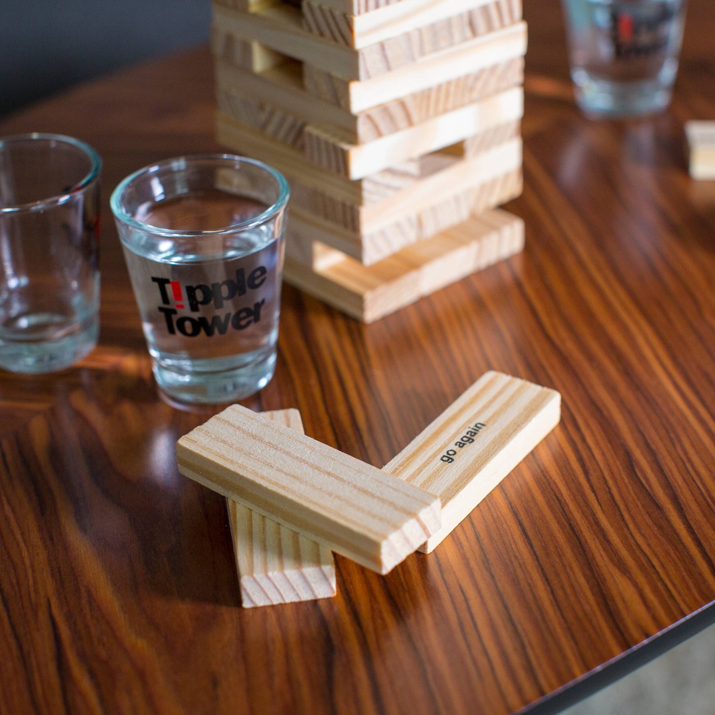 Novelty Drinking Game - Tipple Tower - Great Gift for Father's Day