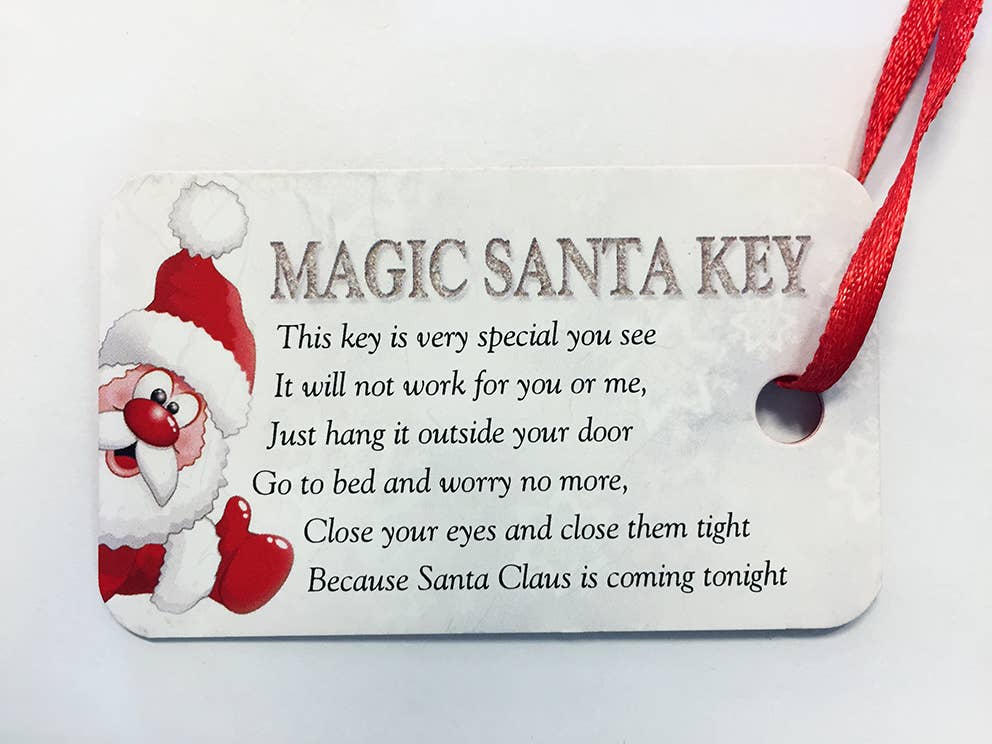 Small Santa Claus Magic Key