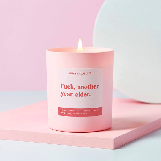 Funny Birthday Gift Fuck Another Year Older Funny Candle