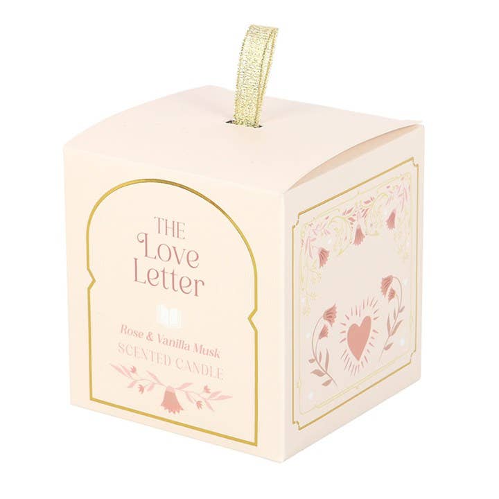 Love Letter Candle Rose & Vanilla Musk