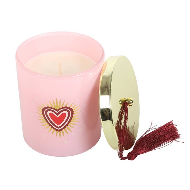 Burning Love Candle Black Fig Valentine's Day