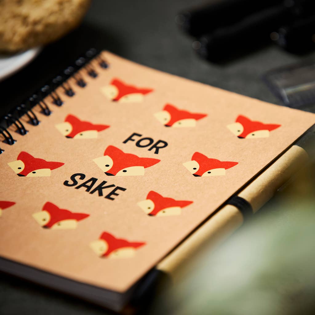 For Fox Sake A6 Notebook